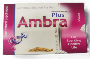 Ambra Plus Mens Health Tablets (10 Tablets)
