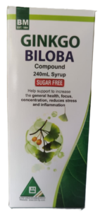 BM Ginkgo Biloba Compound Syrup (240ml)