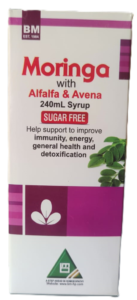 BM Moringa with Alfalfa & Avena Syrup (240ml)