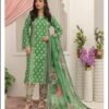 Bright Sunshine Yellow Floral 3-Piece Lawn Suit