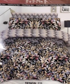 ChenOne By Mani Double Bed Sheet Set Design 531 (Autumn Foliage)