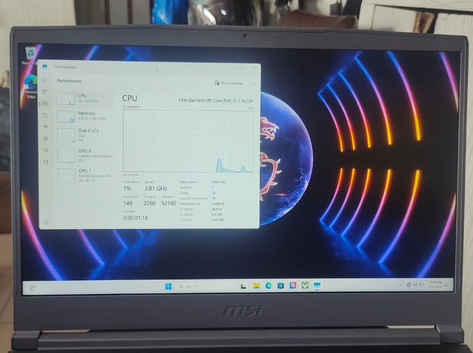 Intel Core i7 13th Gen Gaming Laptop (RTX 3050) - Image 5