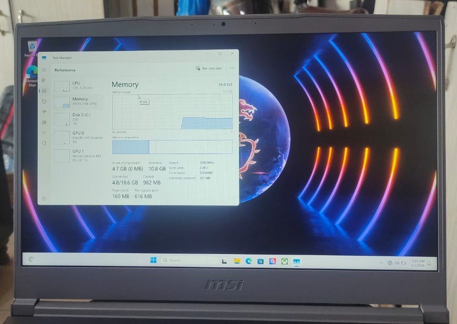 Intel Core i7 13th Gen Gaming Laptop (RTX 3050) - Image 6