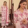 Mint Green & Daisy Floral 3-Piece Lawn Suit