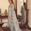 Muted Sage Green Vintage Floral Cut-Out Neck Suit