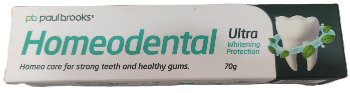 Paul Brooks Homeodental Toothpaste (70g)