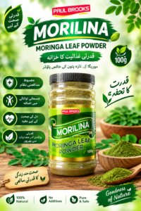 Paul Brooks Morilina Moringa Leaf Powder