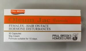 Paul Brooks Oleum Jac Formula (Females - Hair on Face & Hormone Disturbances)