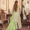 Pistachio Green & Daisy Floral Printed 3-Piece Lawn Suit