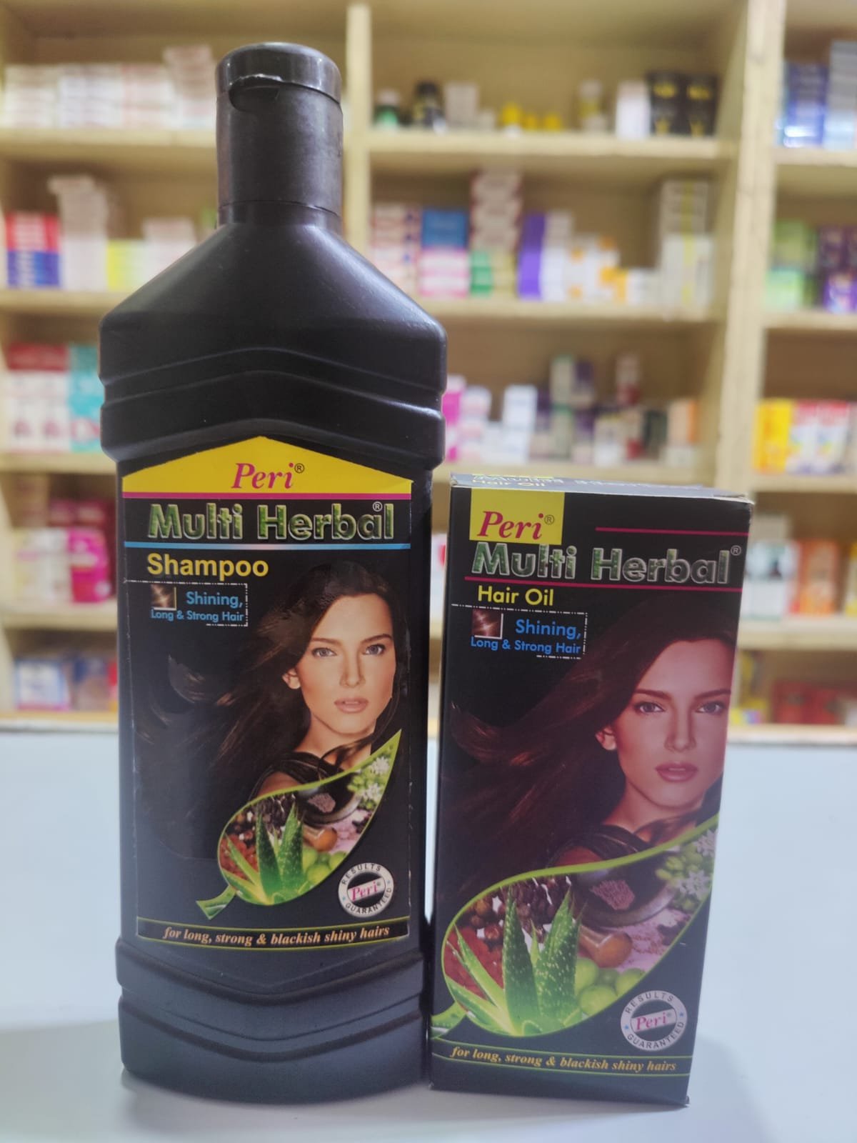 Peri Multi Herbal Shampoo & Hair Oil Combo