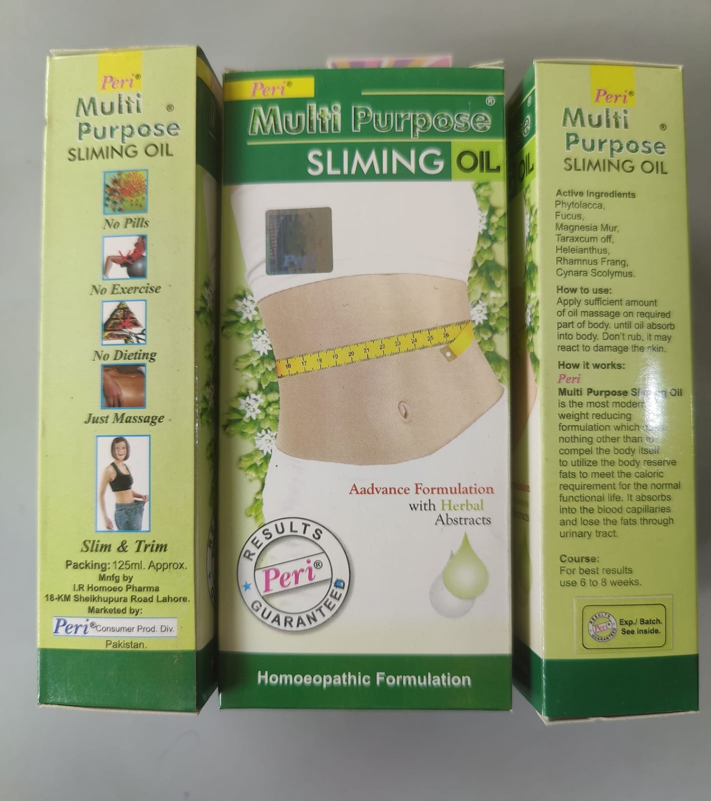 Peri Multi Purpose Sliming Oil (125ml)