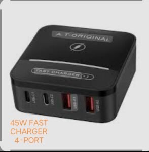 A.T-Original 45W 4-Port Fast Desktop Charger