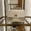 Blush Pink Synthetic Leather Satchel Bag