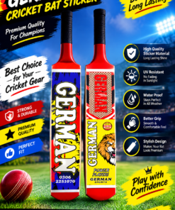 German Double Shadow Tape Ball Cricket Bat