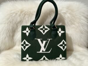 High Quality LV Monogram Leather Shoulder Bag - Beige Nude