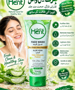 Herit Aloe Vera Face Wash 100ml
