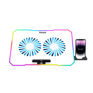 Laptop RGB Dual Fan Cooling Stand A505 (1)
