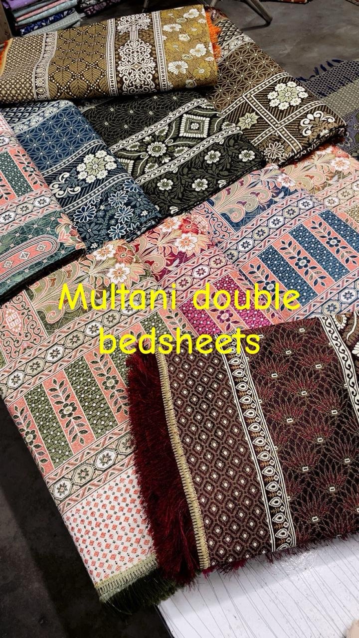 Multani double Bed Sheet