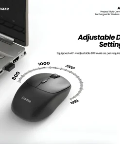 Probus Triple Connection Rechargeable Wireless Mouse A720 (1)