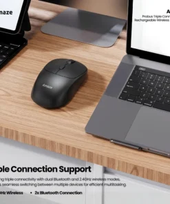 Probus Triple Connection Rechargeable Wireless Mouse A720 (4)