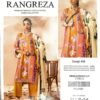 Rangreza Orange Floral Printed 3-Piece Suit Design #08