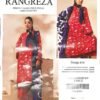 Rangreza Red Floral Printed 3-Piece Suit Design #10