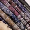 Wine Maroon & Magenta Multani Bed Sheet