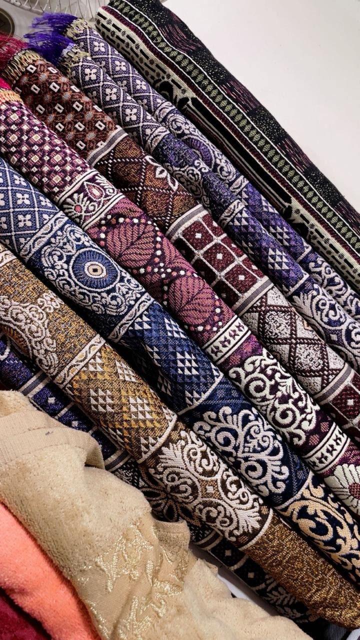Wine Maroon & Magenta Multani Bed Sheet